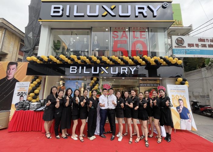 BiLuxury nổi bật với mạng lưới cửa hàng ở mọi nơi