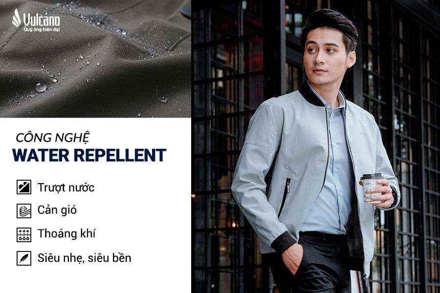 Jacket Vulcano - Công Nghệ Trượt Nước Repellent