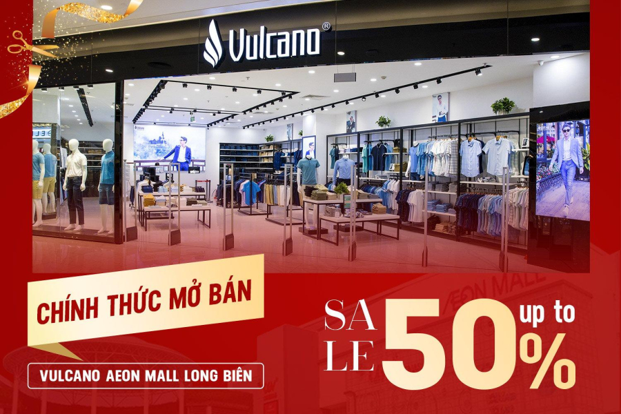 Khai Trương Vulcano Aeon Mall Long Biên