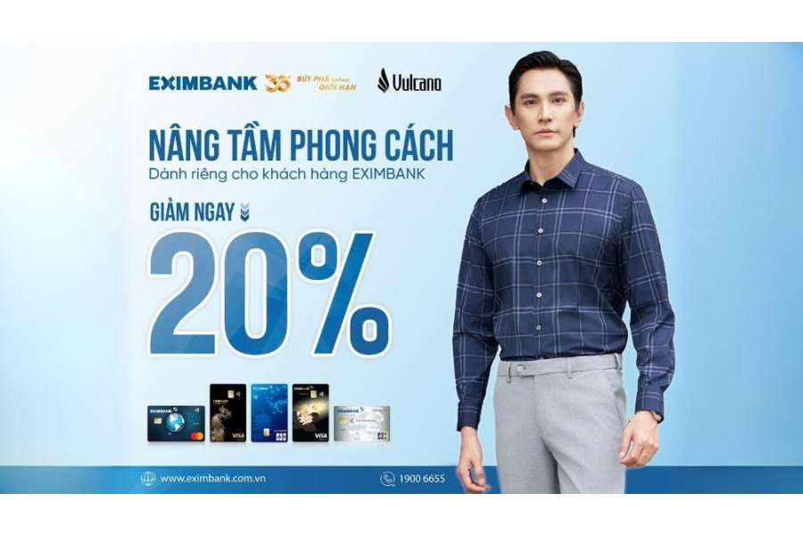 Nâng Tầm Phong Cách Dành Riêng Cho Khách Hàng Eximbank Cùng Vulcano