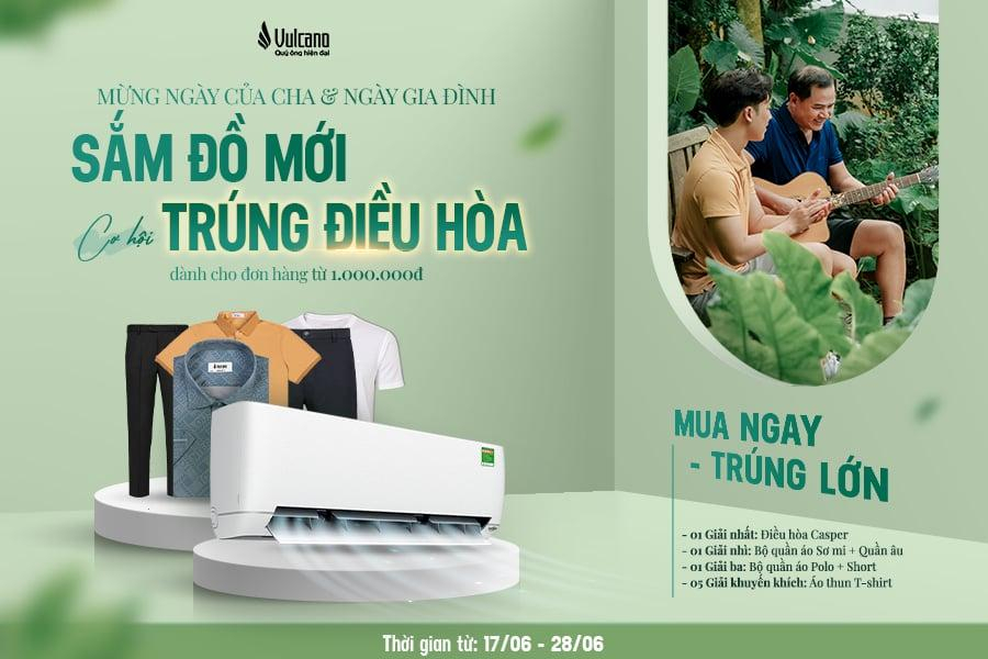 Sắm Đồ Mới Cơ Hội Trúng Ngay Điều Hòa Cực Mát
