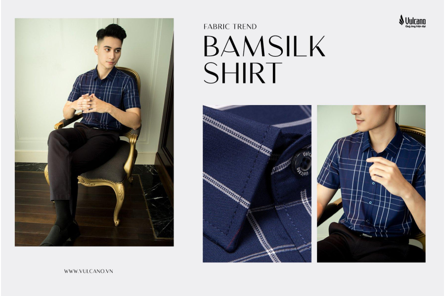 Sơ Mi Bamsilk - Dòng Sản Phẩm Mềm Mại, Chống Nhăn Và Luôn Thoáng Mát
