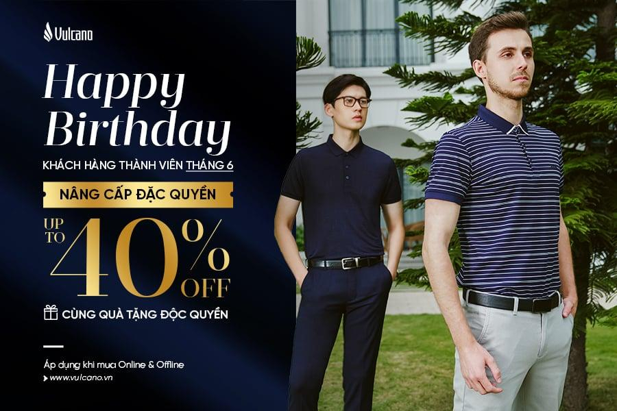 Ưu Đãi Sinh Nhật Khách Hàng Thành Viên Vulcano