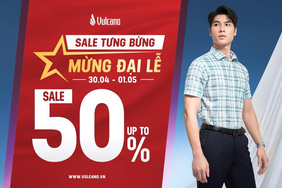 Ưu Đãi Thời Trang Nam 30/04 - 01/05
