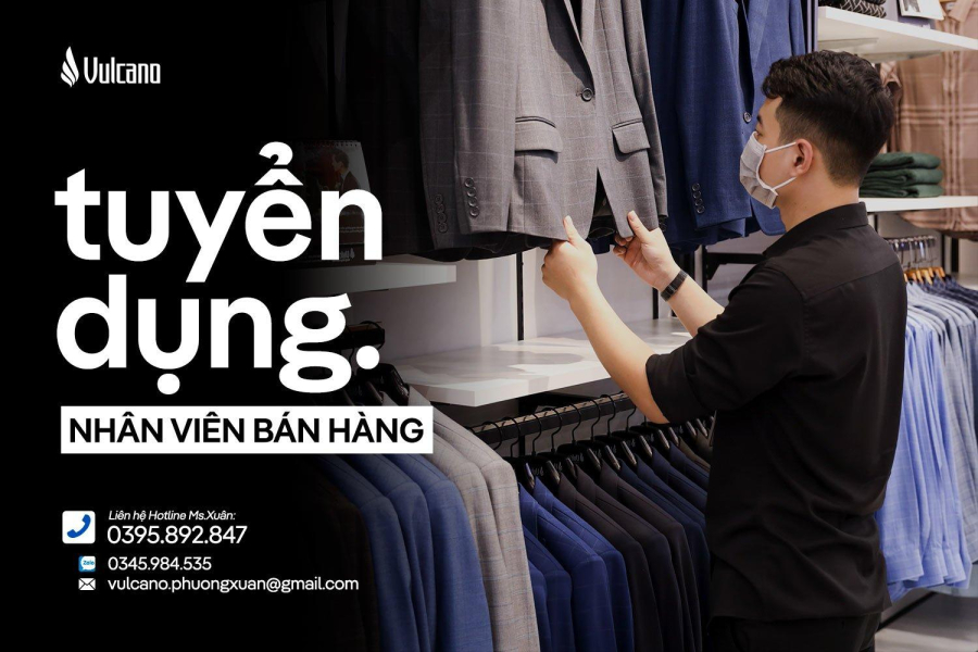 Vulcano Tuyển Dụng Nhân Viên Bán Hàng Tháng 8