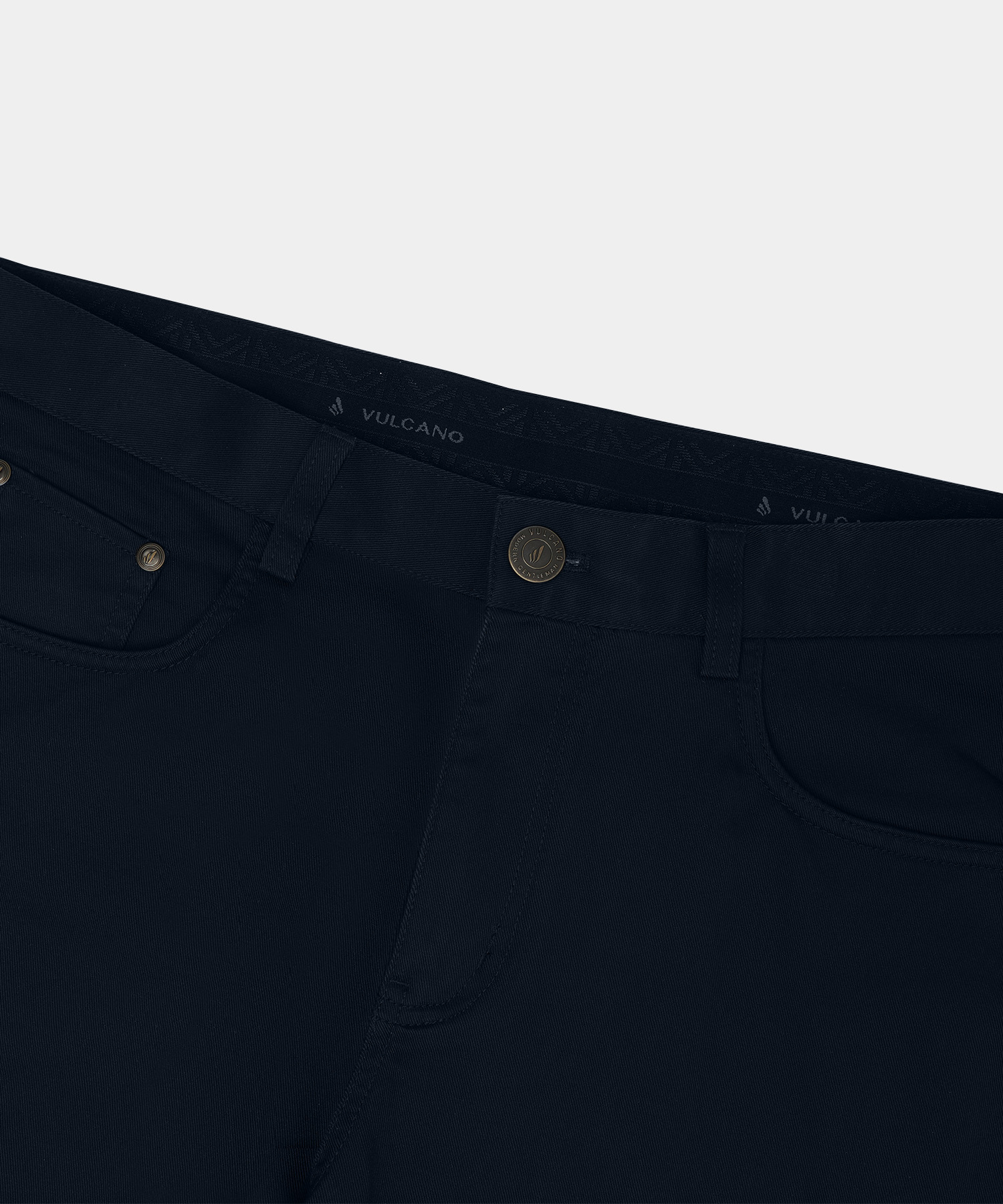 Quần Kaki Nam Dáng Carrot A1 - Màu Xanh Navy
