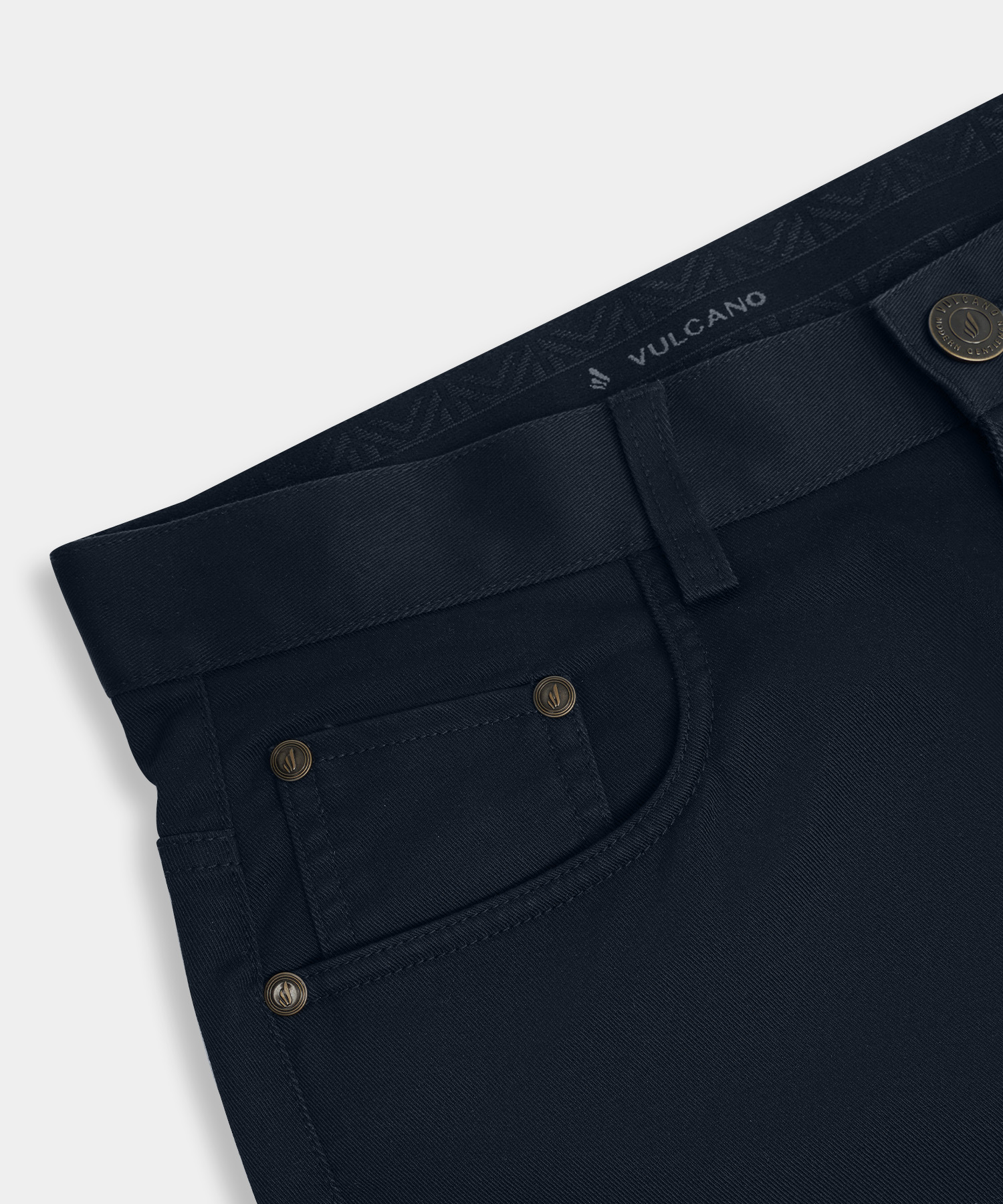 Quần Kaki Nam Dáng Carrot A1 - Màu Xanh Navy