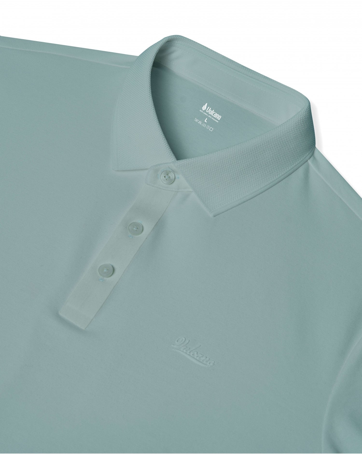 Áo Polo Nam Vải Cotton Cao Cấp 5005 - Màu Xanh Mint