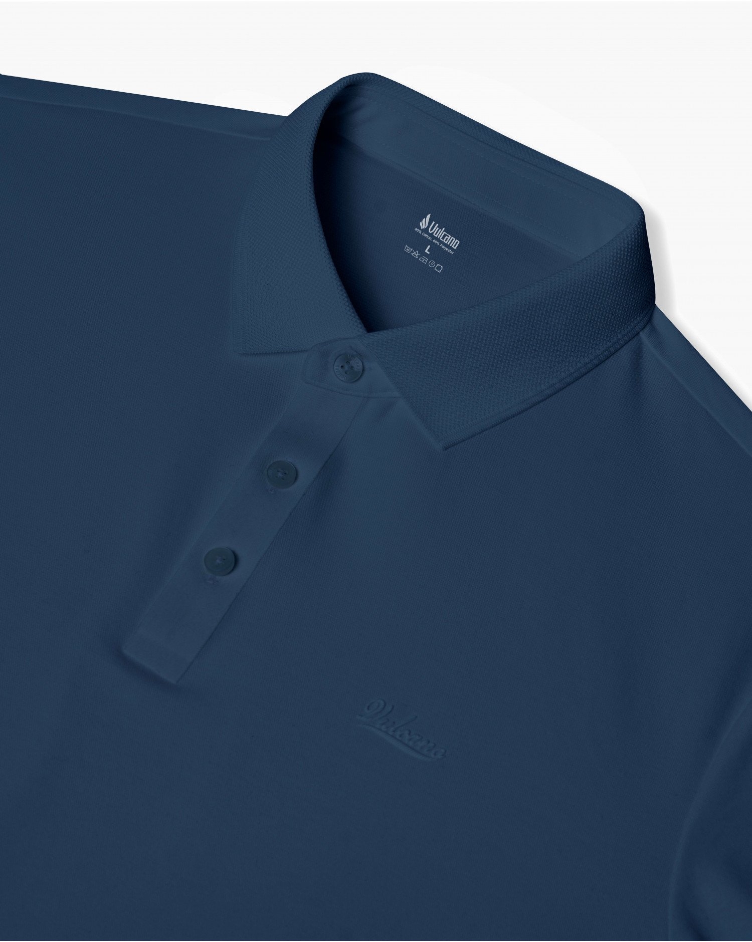 Áo Polo Nam Vải Cotton Cao Cấp 5005 - Xanh Tím Than