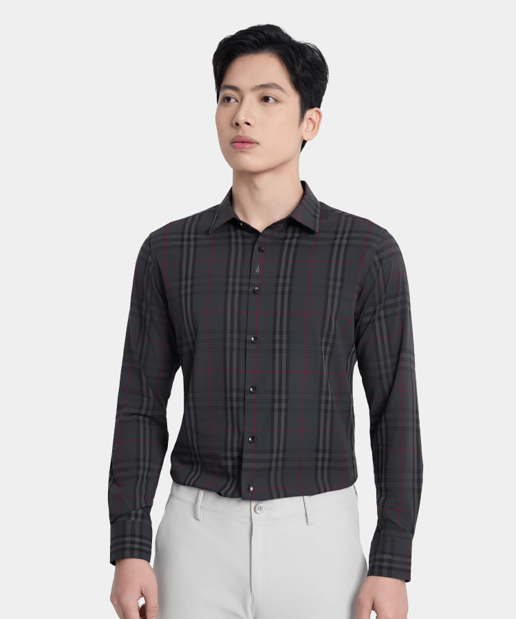 Áo Sơ Mi Dài Tay Nam AS.BA.25.B17-1