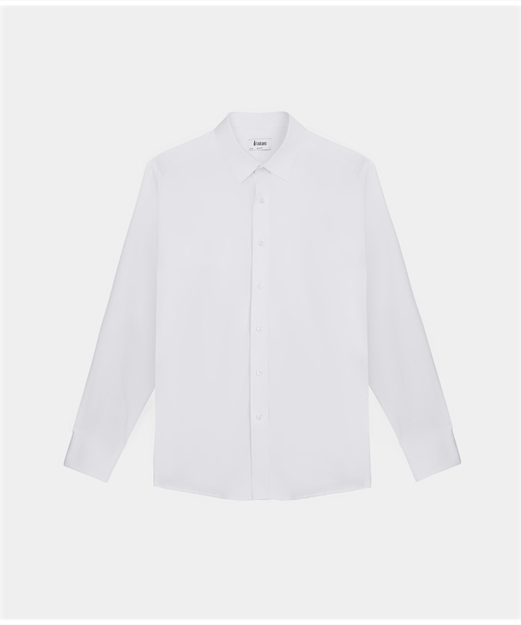 Áo Sơ Mi Dài Tay Nam Màu Trắng Họa Tiết  AR.WH.25.C12-1