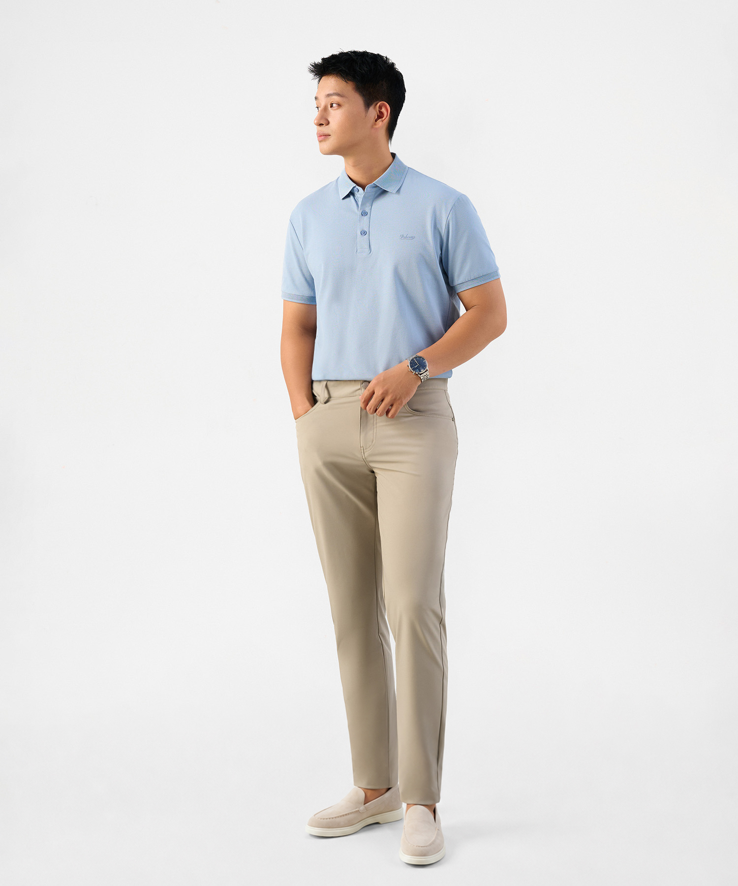 Quần Dài Nam UltraFLEX Co Giãn 5001 - Màu Be