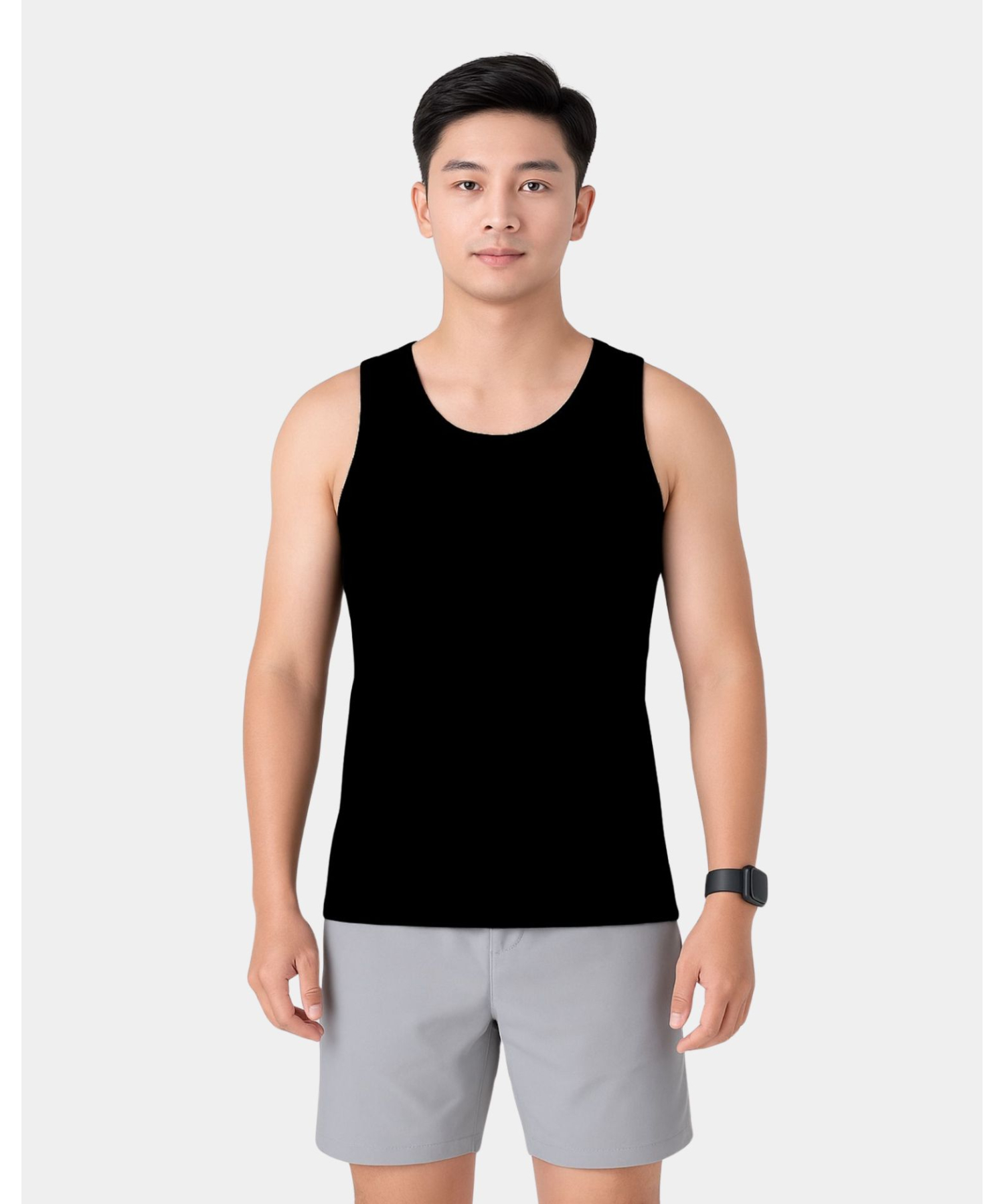 Áo Ba Lỗ Nam 5002 - Đen