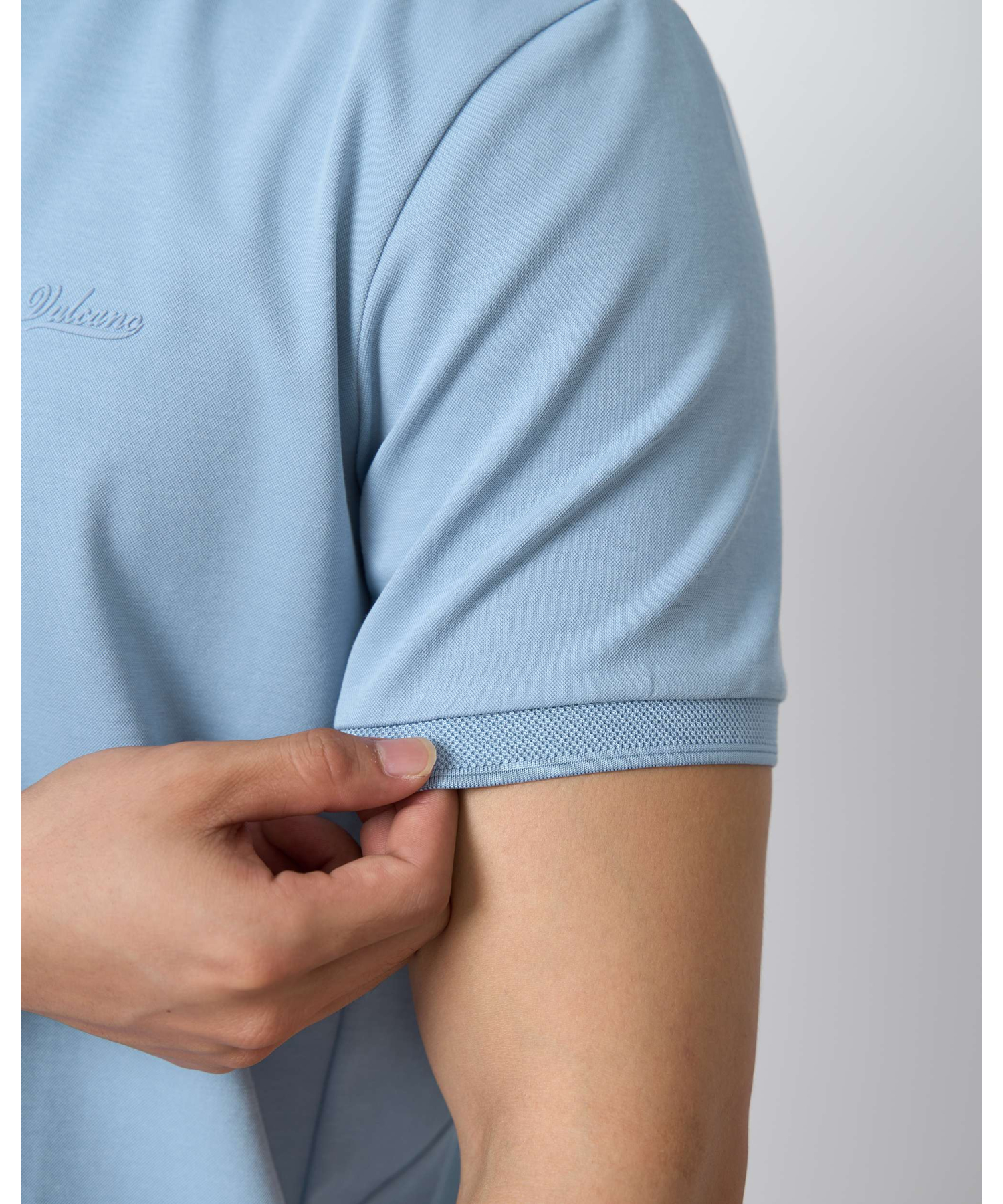 Áo Polo Nam Cotton Trơn 5005 - Xanh Nhạt