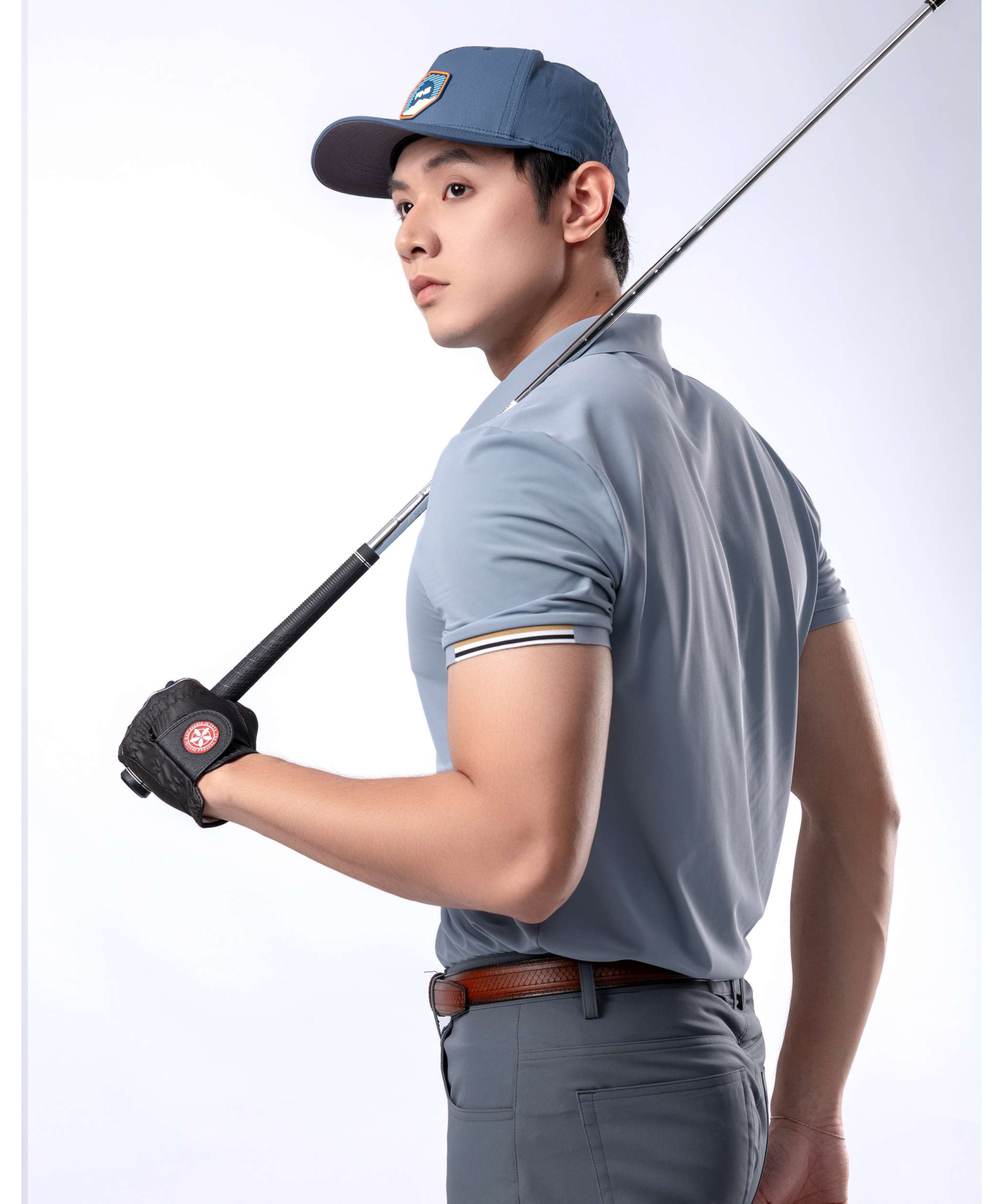 Áo Polo Thể Thao Nam Co Giãn 5006 - Xanh Da Trời