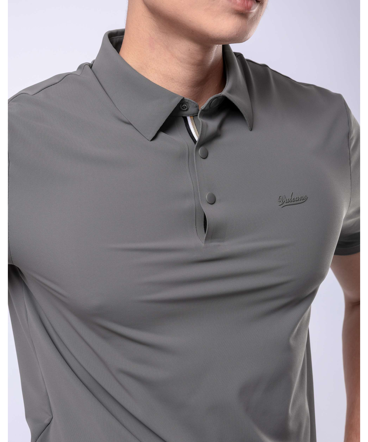Áo Polo Thể Thao Nam Co Giãn 5006 - Ghi