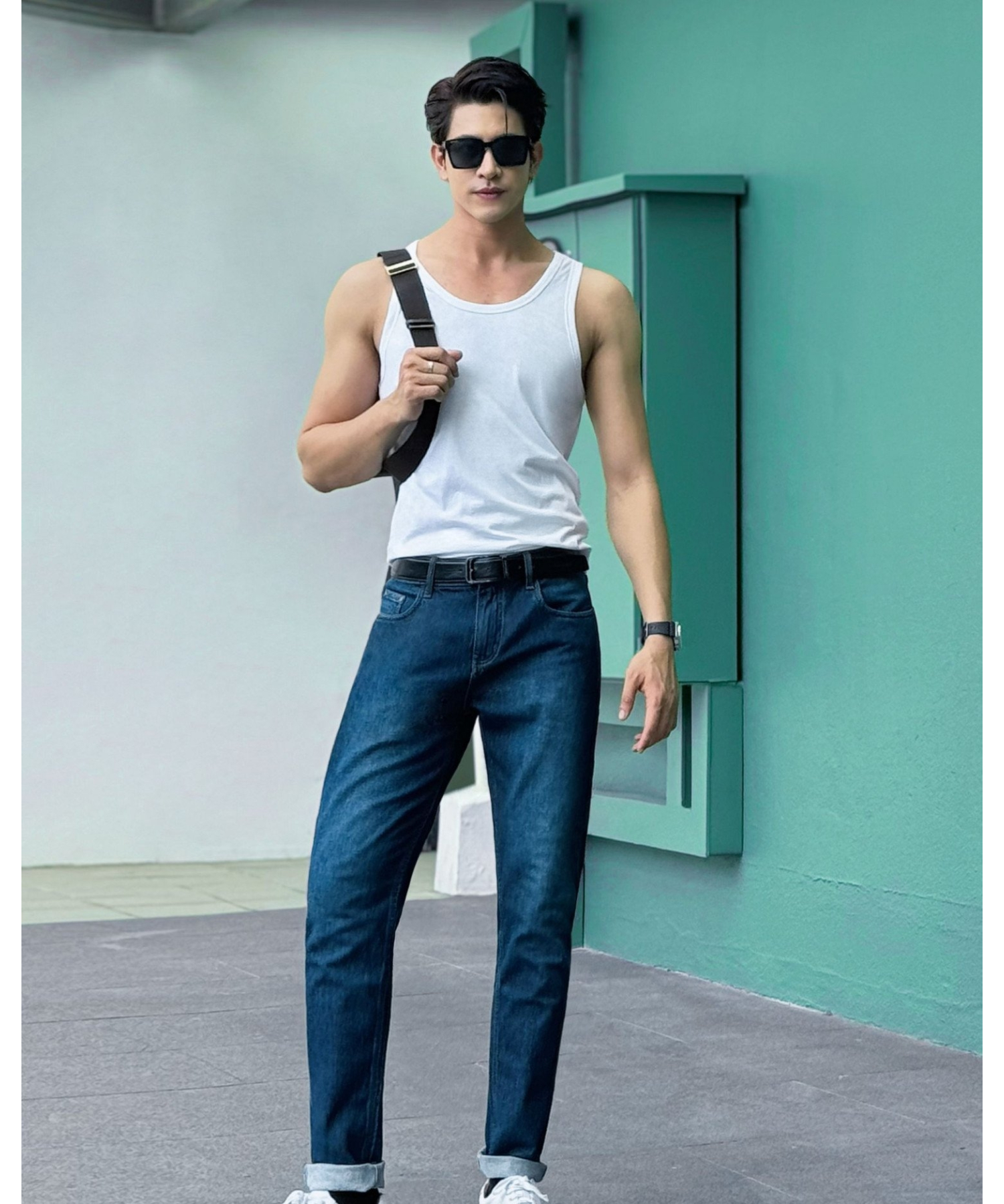 Áo Ba Lỗ Nam 5002 - Trắng