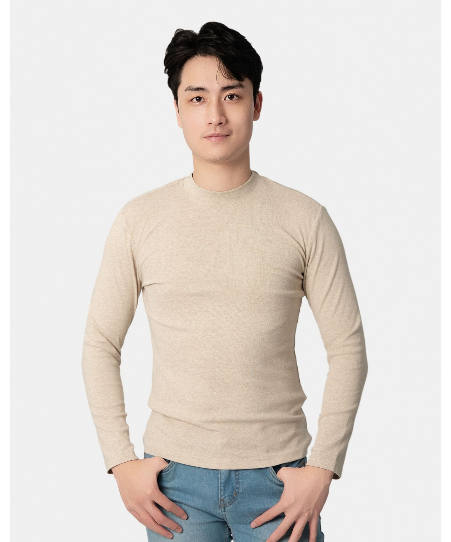 Áo Giữ Nhiệt Nam 4001 - Be