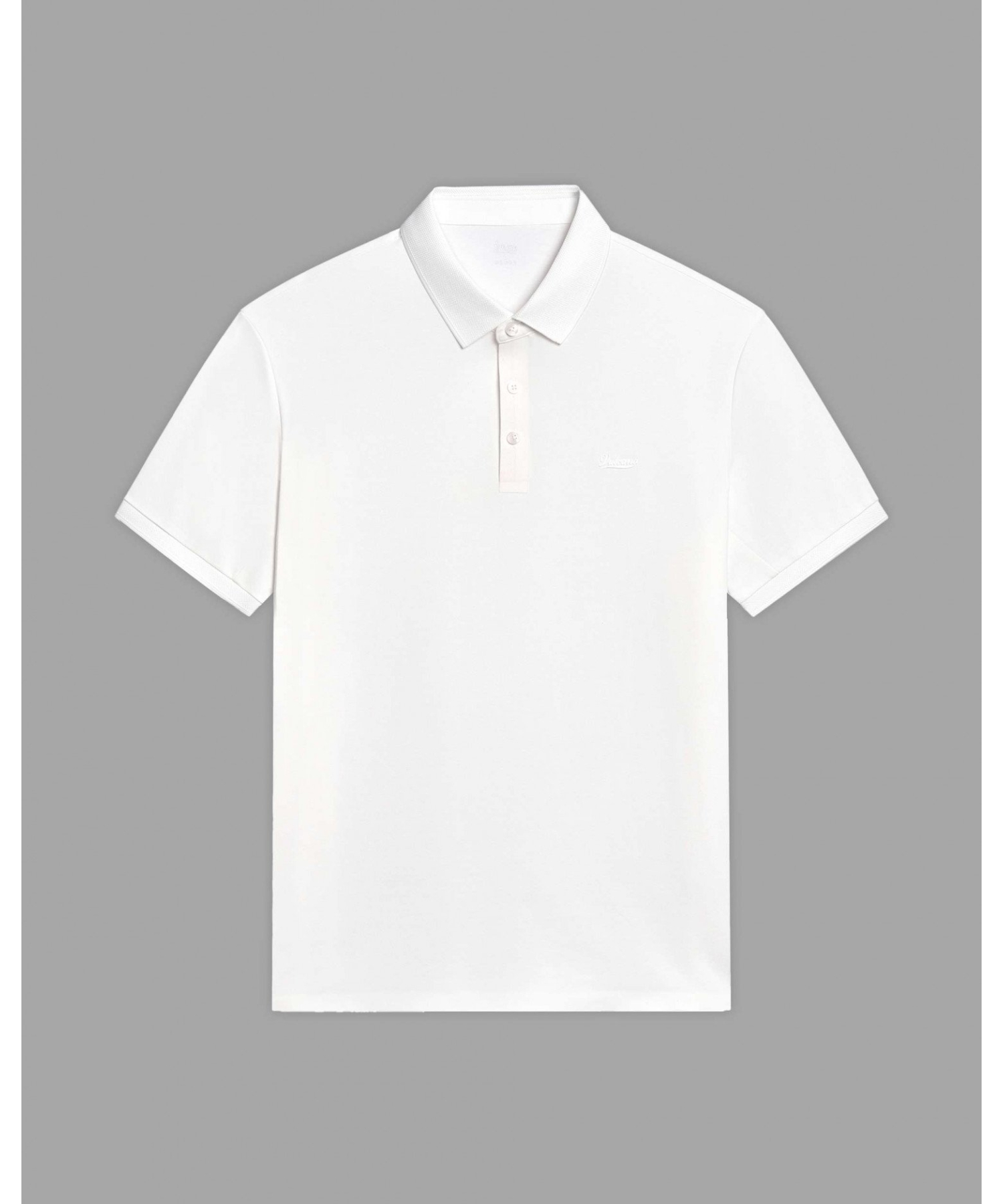 Áo Polo Nam Cotton Trơn 5005 - Trắng