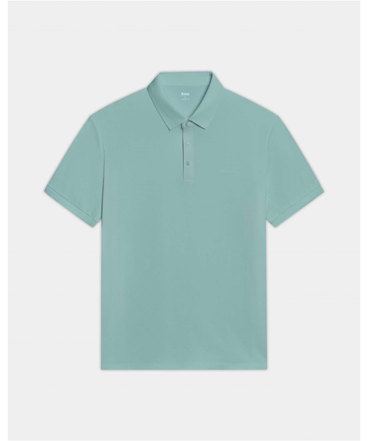 Áo Polo Nam Cotton Trơn 5005 - Xanh Nhạt 2