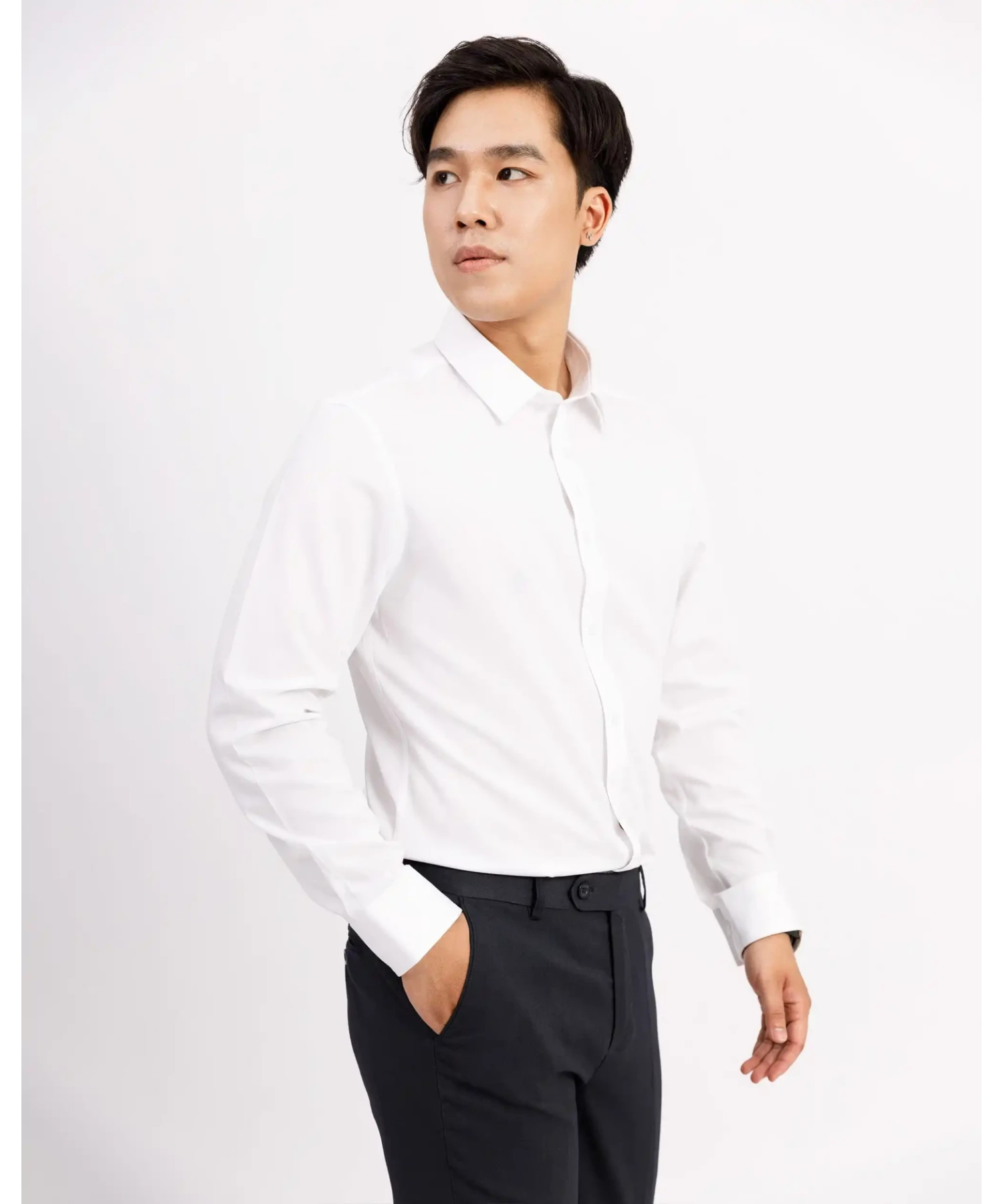 Áo Sơ Mi Dài Tay Nam 3005W