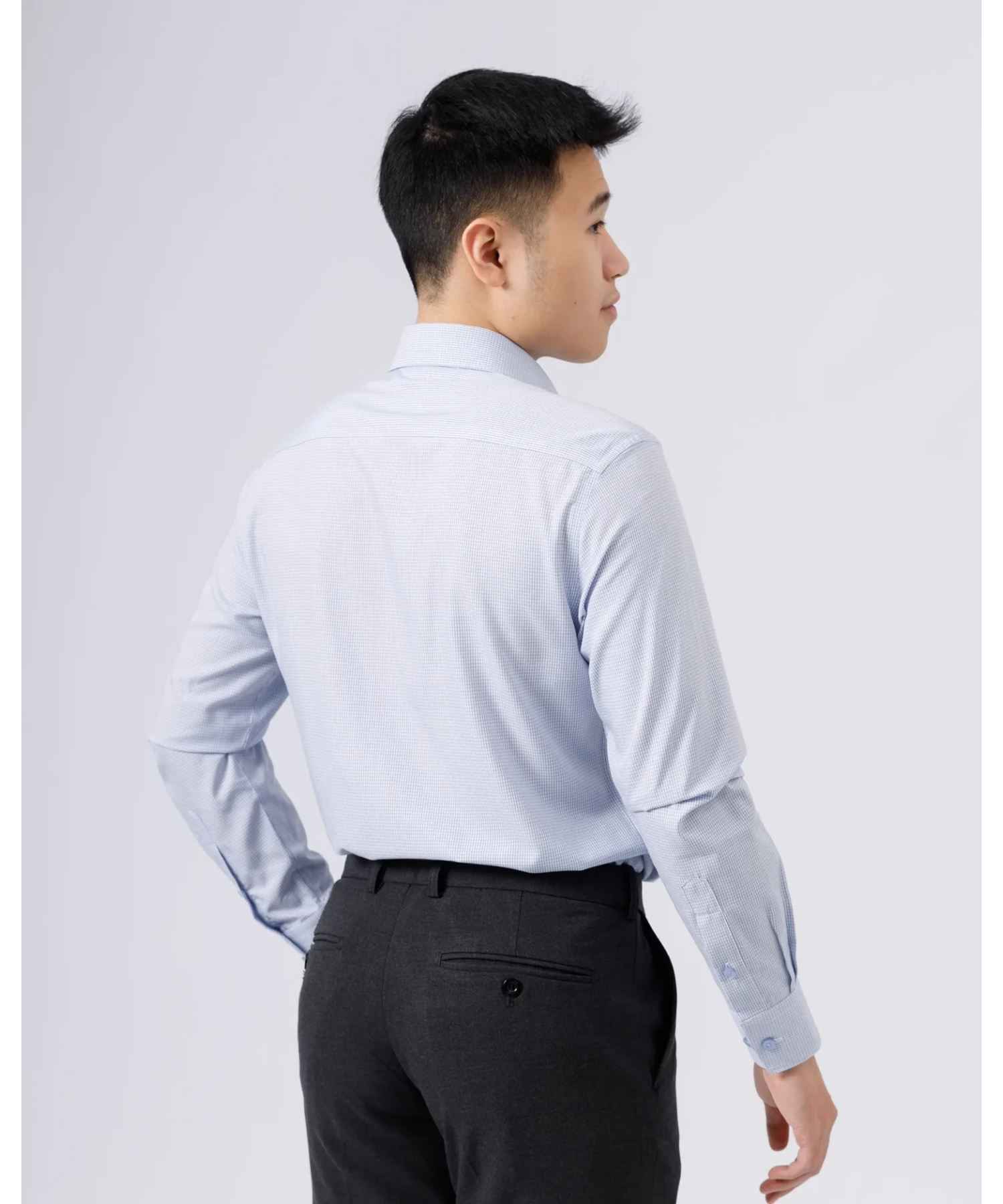 Áo Sơ Mi Dài Tay Nam 4024 - Xanh Da Trời