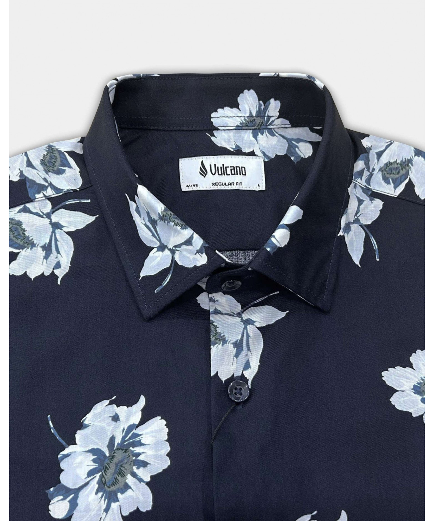 Áo Sơ Mi Ngắn Tay Nam Hawaii 5037 - Xanh Đậm