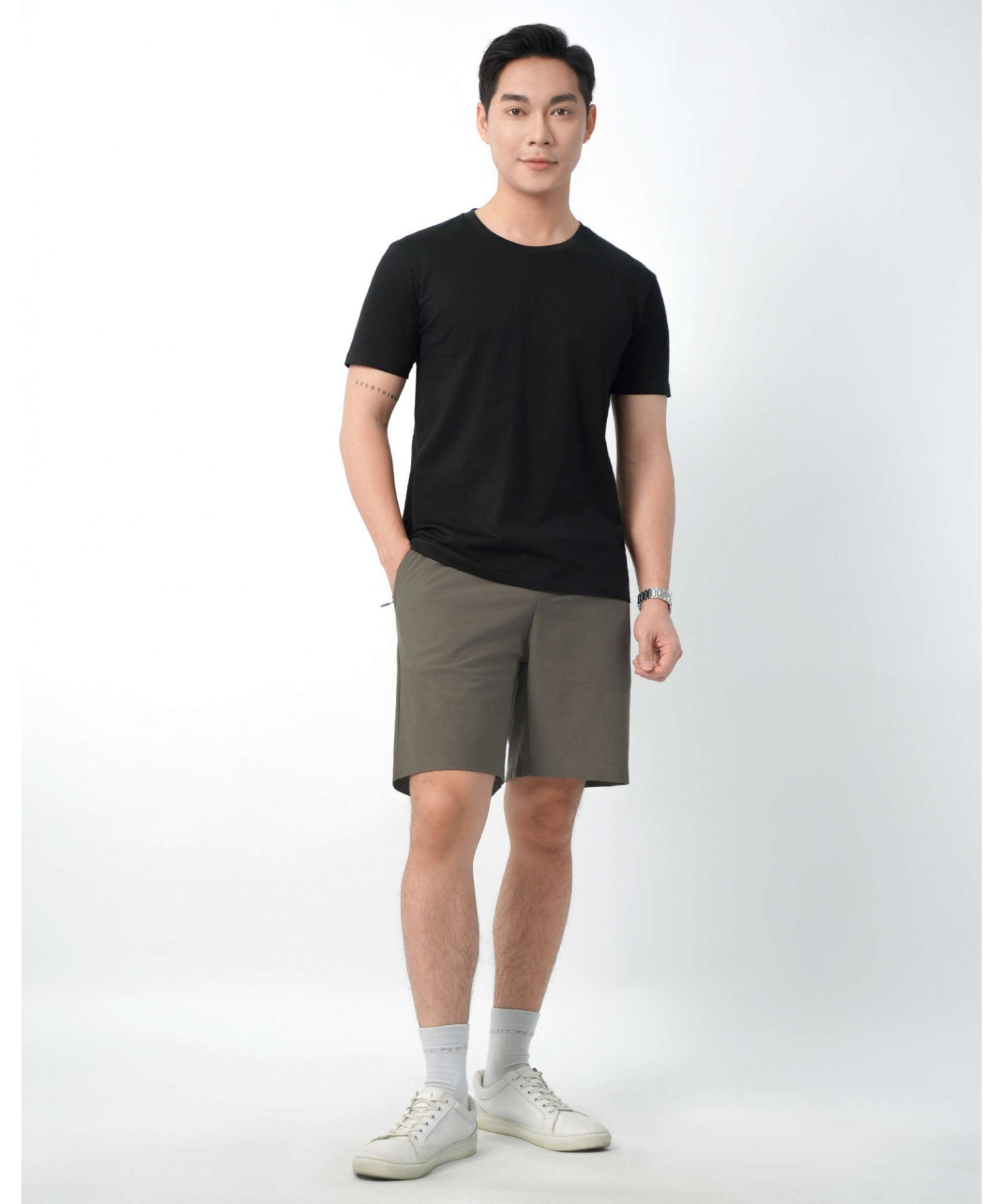 Áo Thun Nam Trơn 5007 - Đen