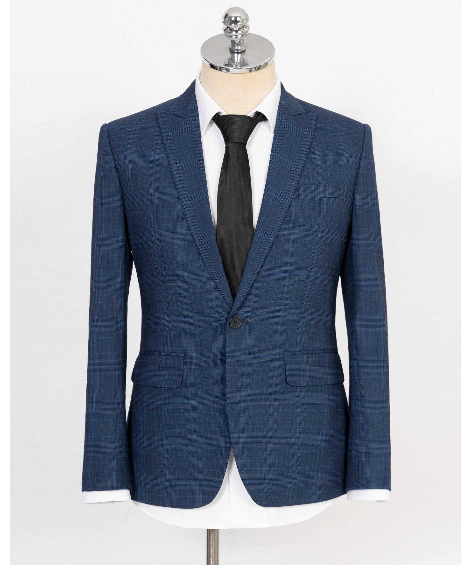 Áo Vest Nam Trơn 2027 - Xanh Đậm