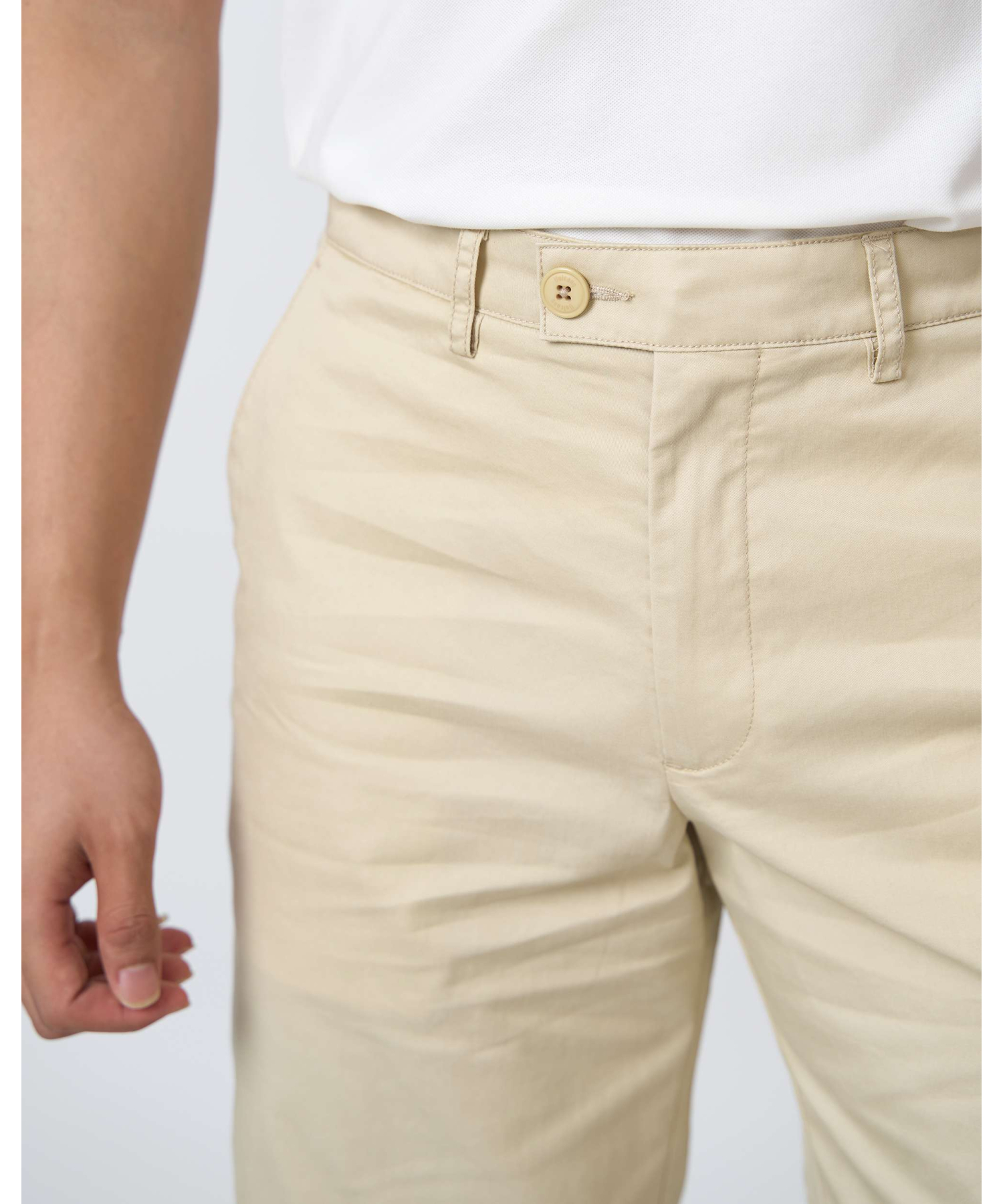 Quần Short Nam Trơn Cotton 5004 - Vàng Đậm