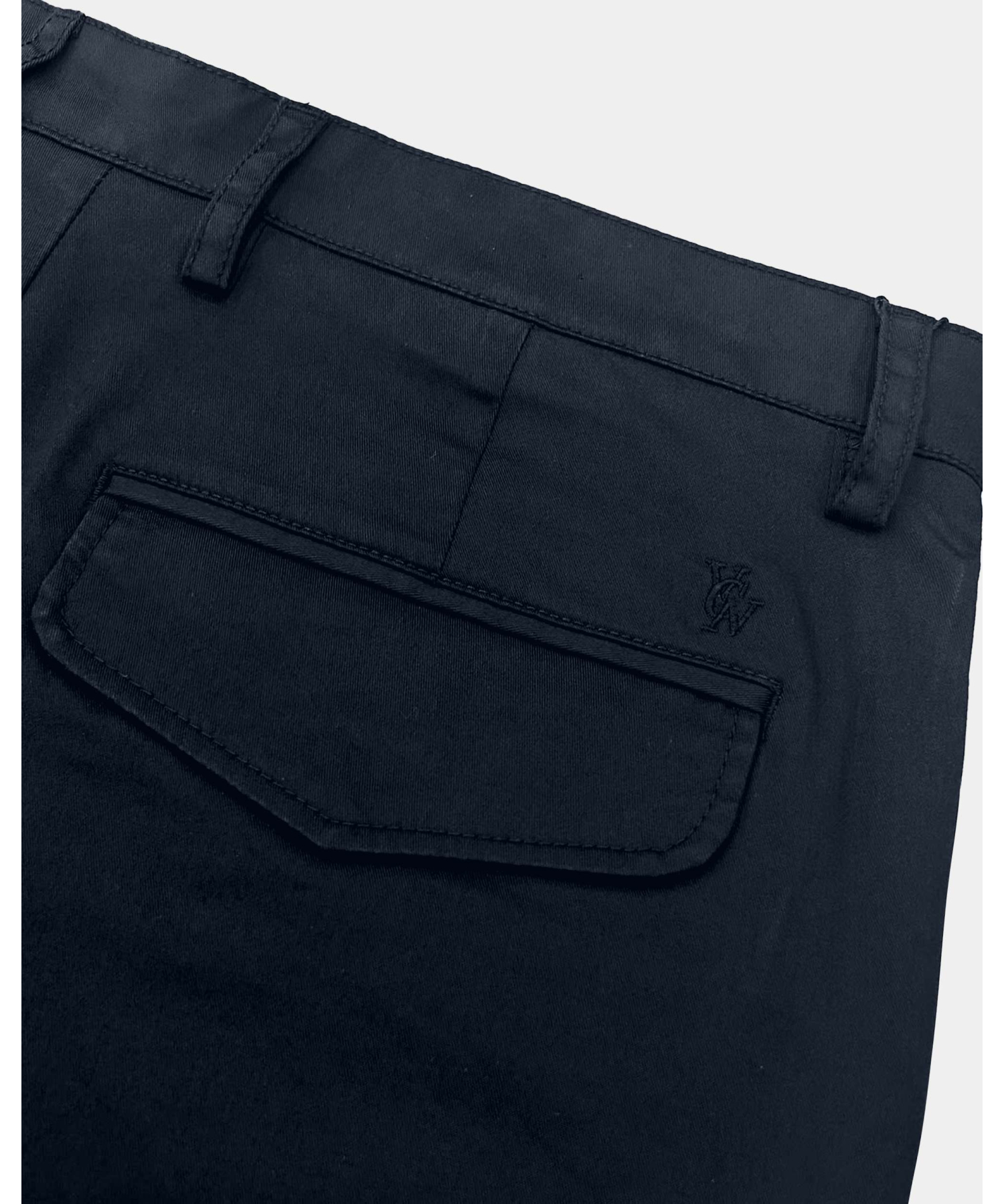 Quần Short Nam Trơn Cotton 5004 - Xanh Tím Than