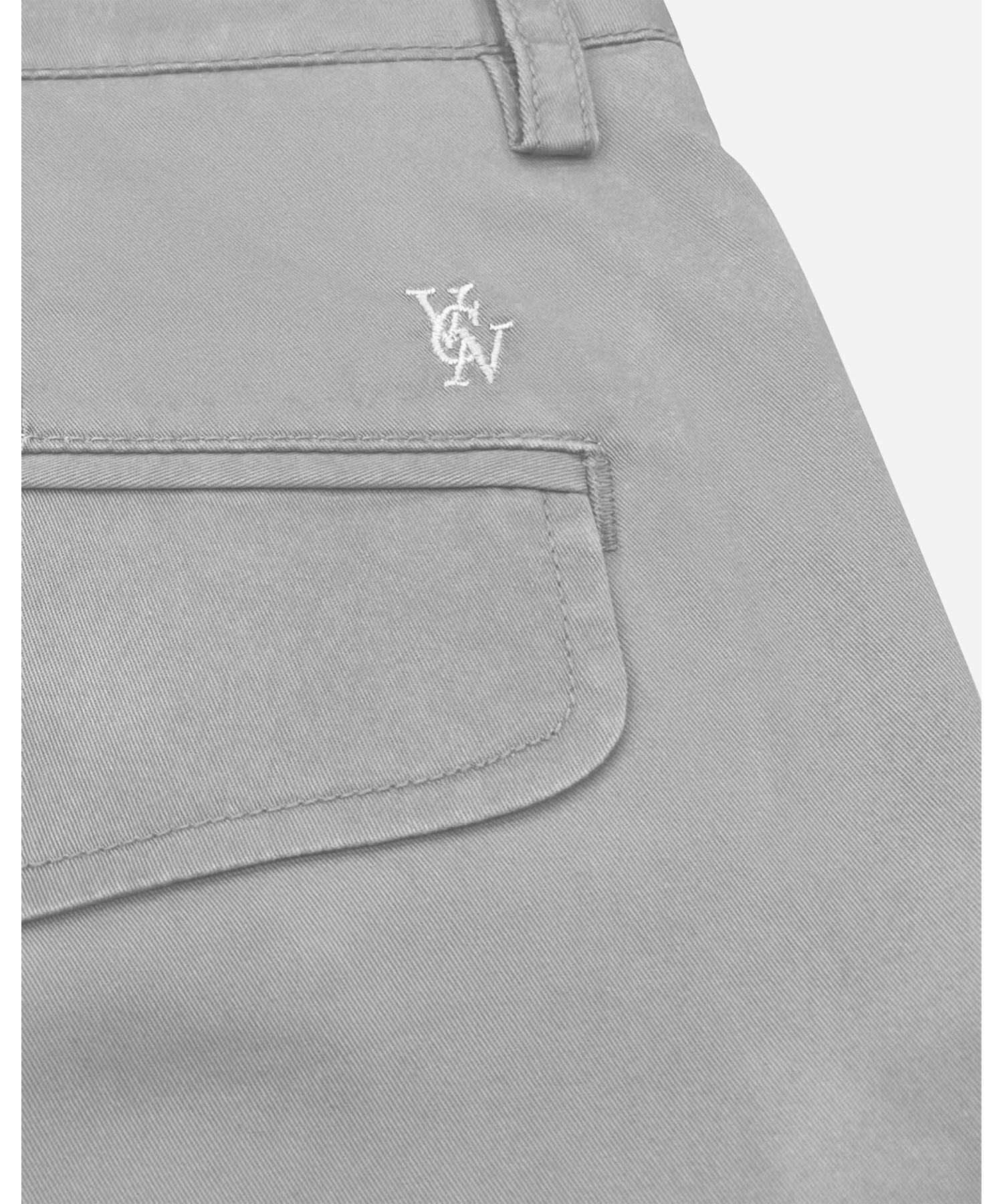Quần Short Nam Trơn Cotton 5004 - Ghi