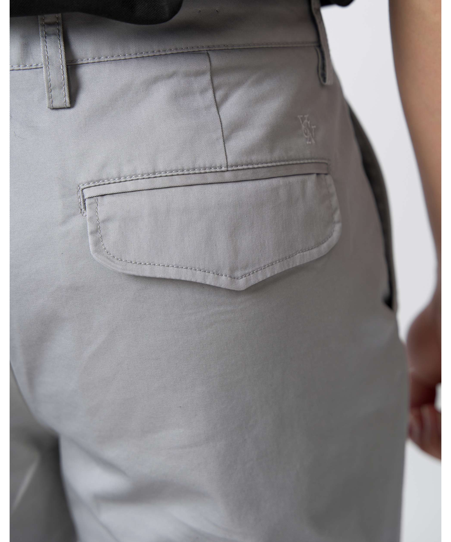 Quần Short Nam Trơn Cotton 5004 - Ghi
