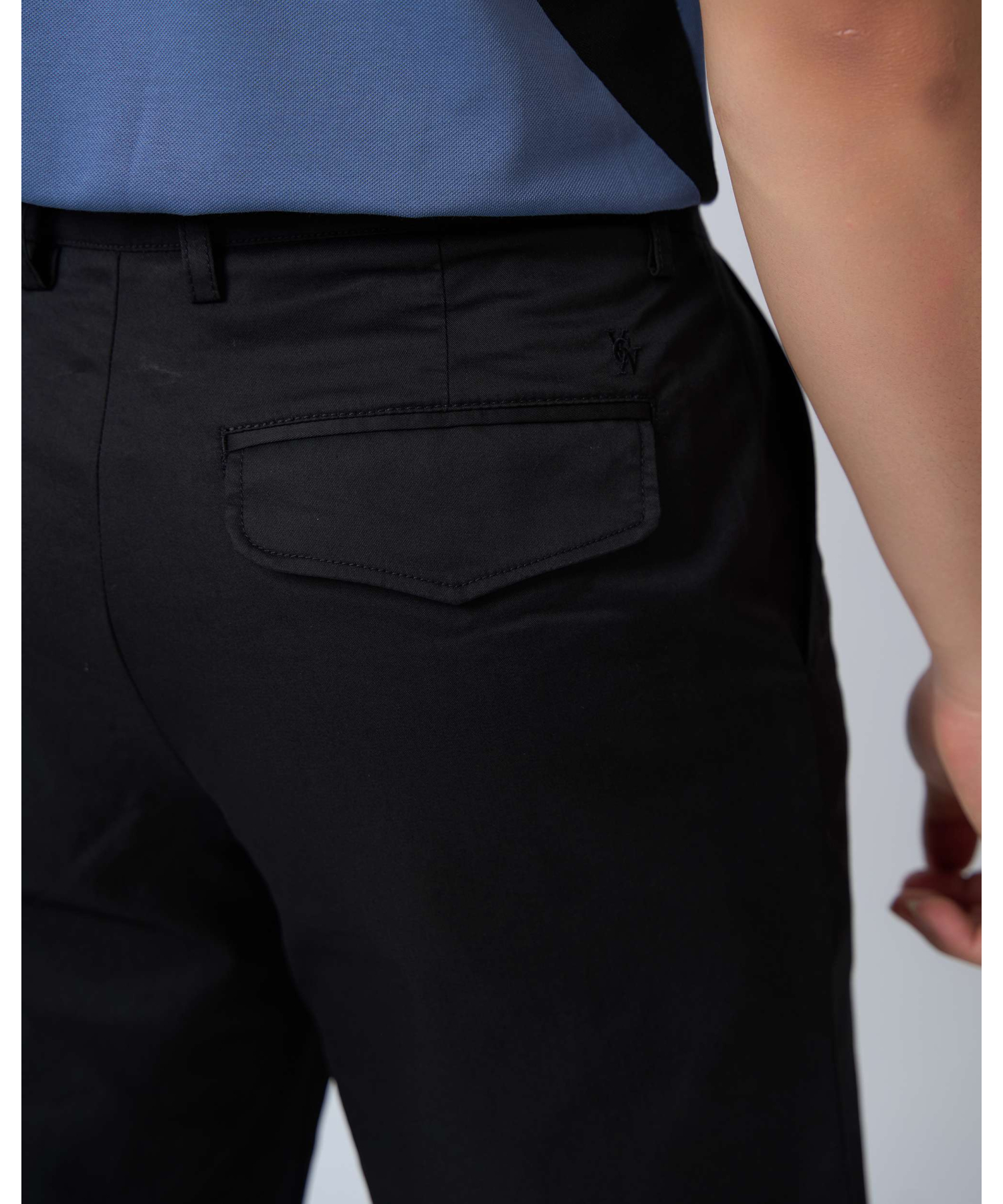 Quần Short Nam Trơn Cotton 5004 - Đen