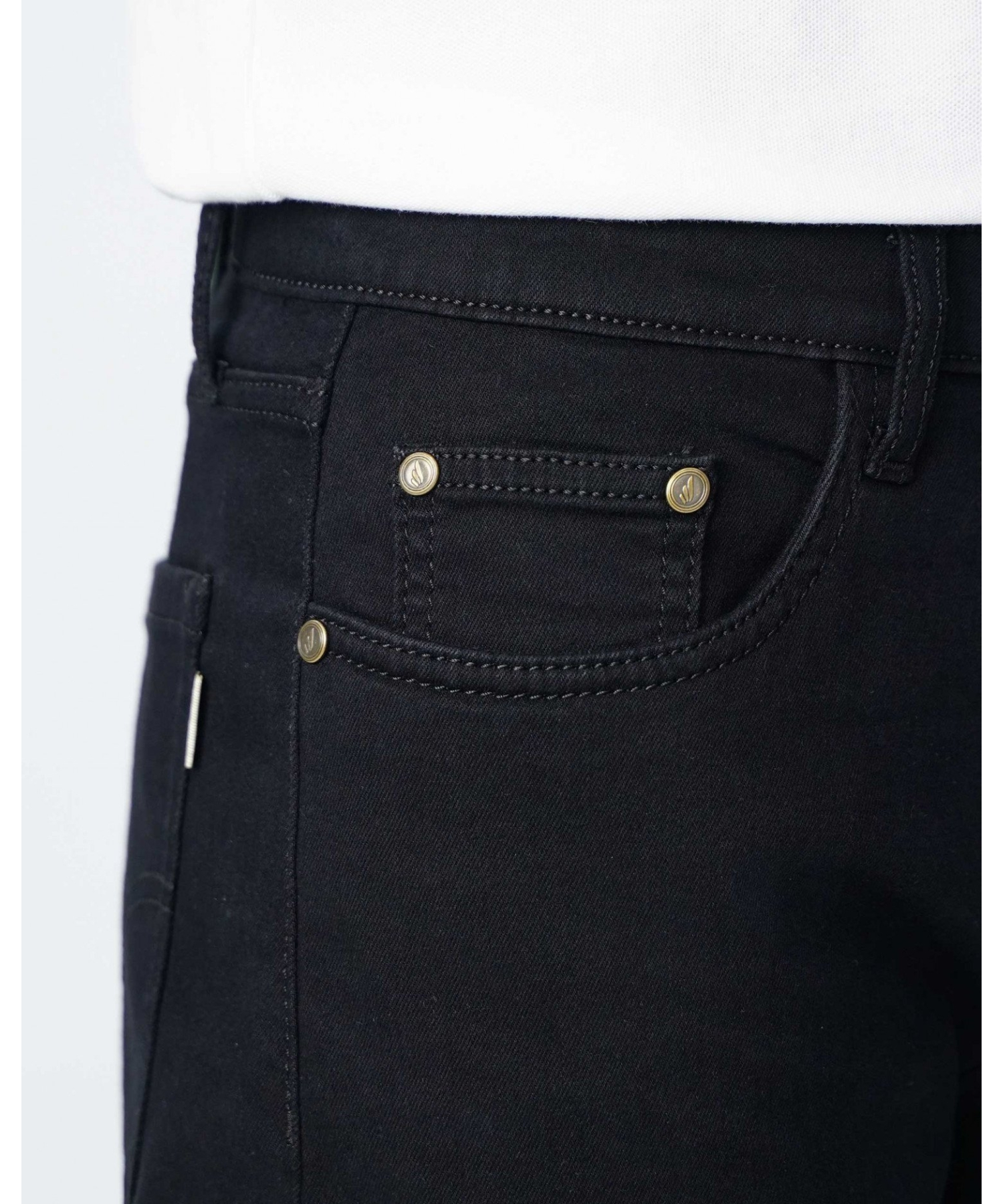 Quần Jeans Nam Basic Màu Đen 4004B