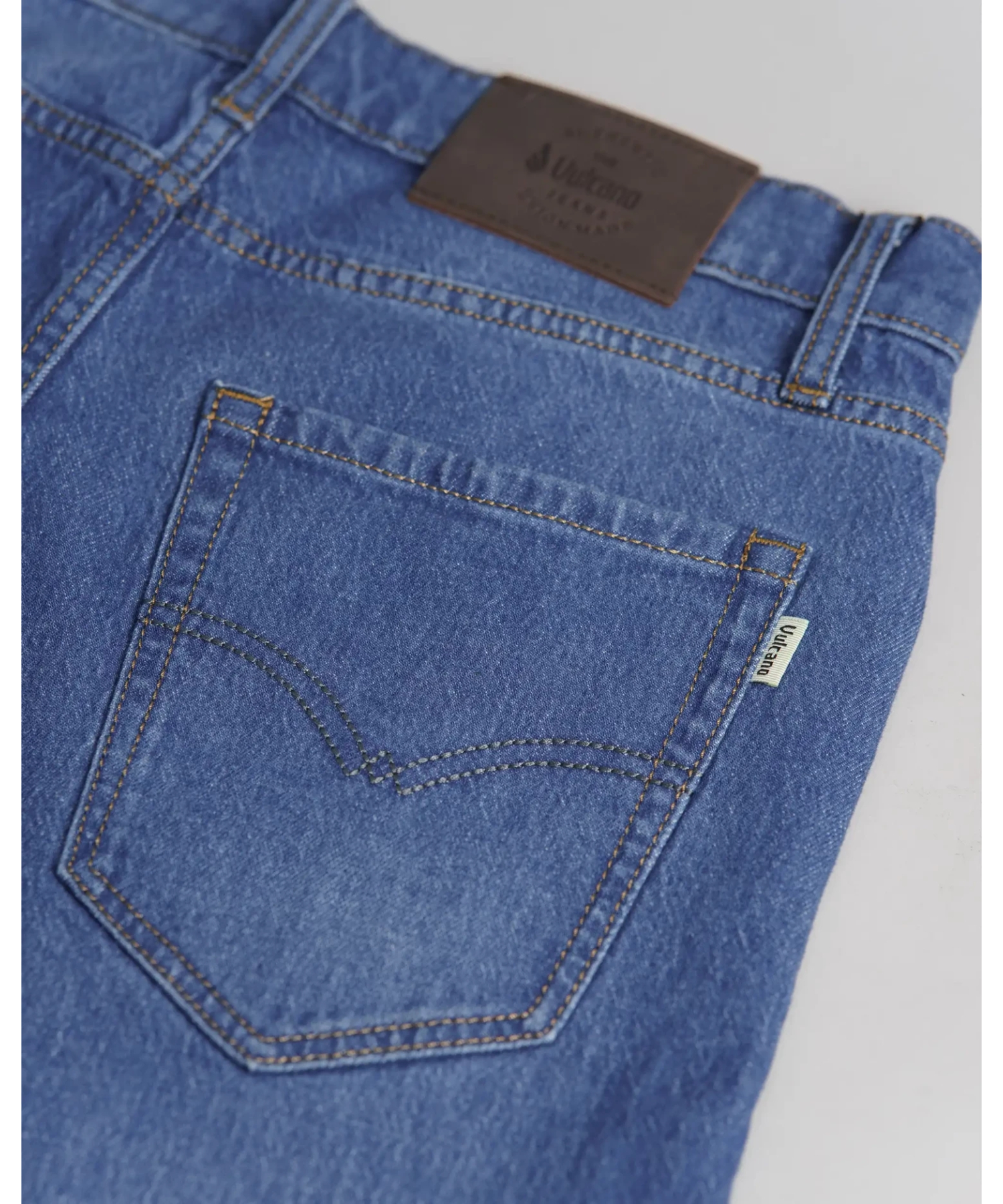 Quần Jeans Nam Basic Màu Xanh 3008
