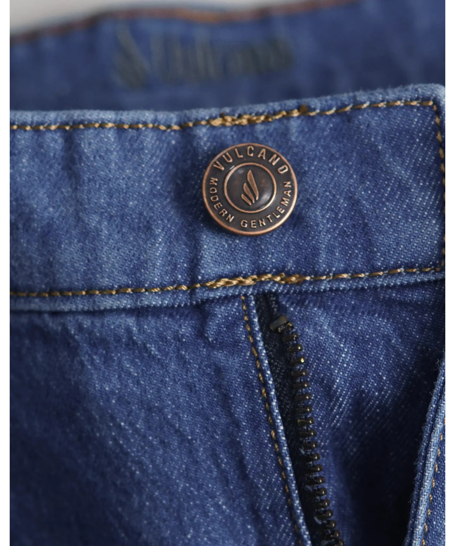 Quần Jeans Nam Basic Màu Xanh 3008