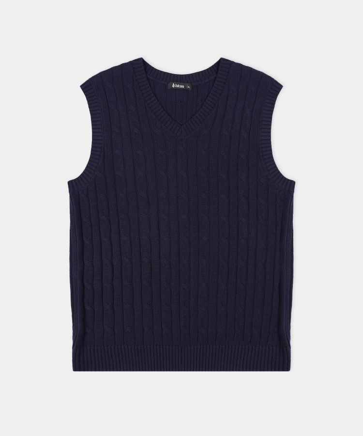 Áo Gile Len Nam LG.25.D1 - Xanh Tím Than