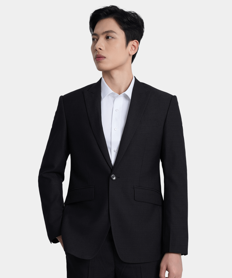 &Aacute;o Vest Nam 5016  - Đen