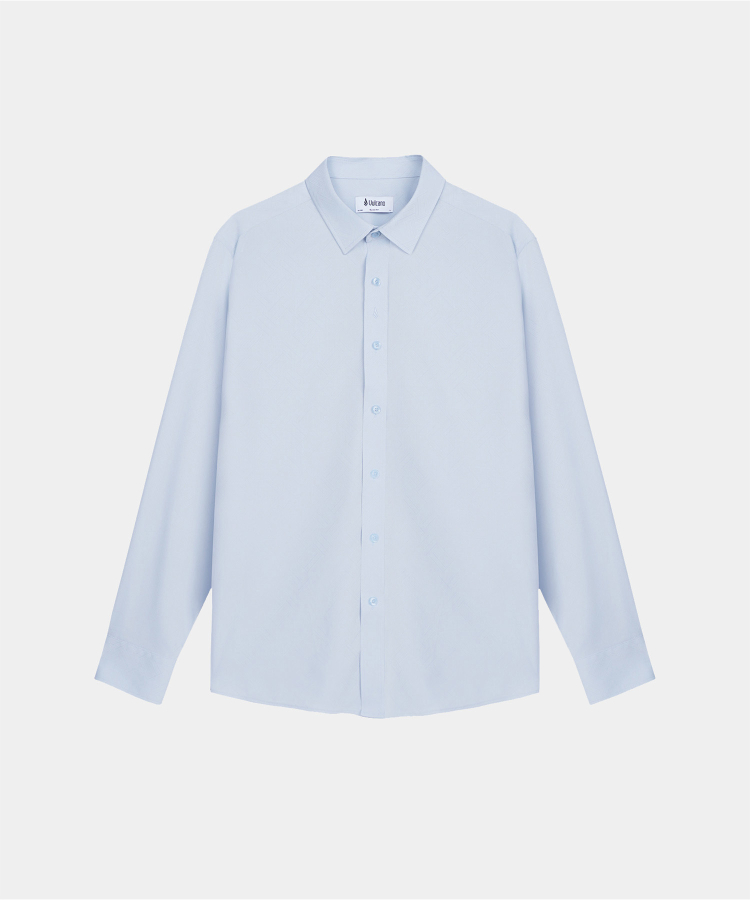 Áo Sơ Mi Dài Tay Nam Hoạ Tiết AS.25.C10 - Xanh