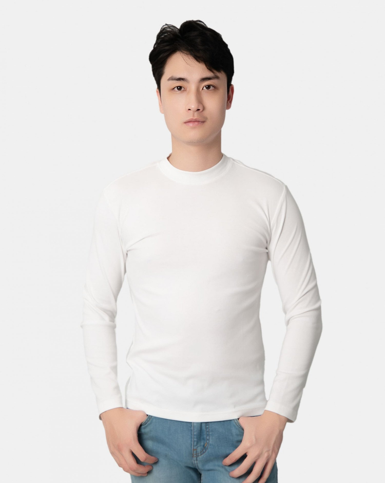 Áo Giữ Nhiệt Nam 4001 - Trắng