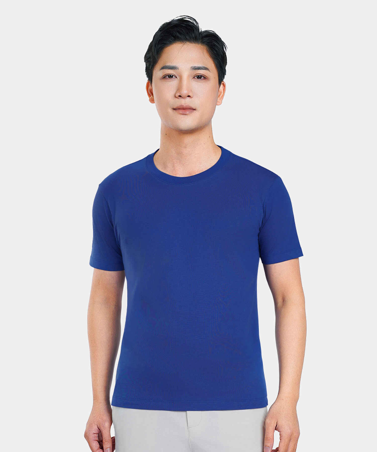 &Aacute;o Thun Trơn Nam Cổ Tr&ograve;n TT26A0160 