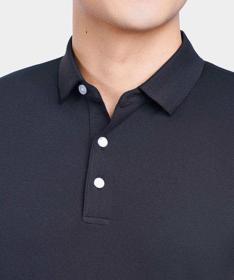 Áo Polo Nam Màu Đen TS26A0109
