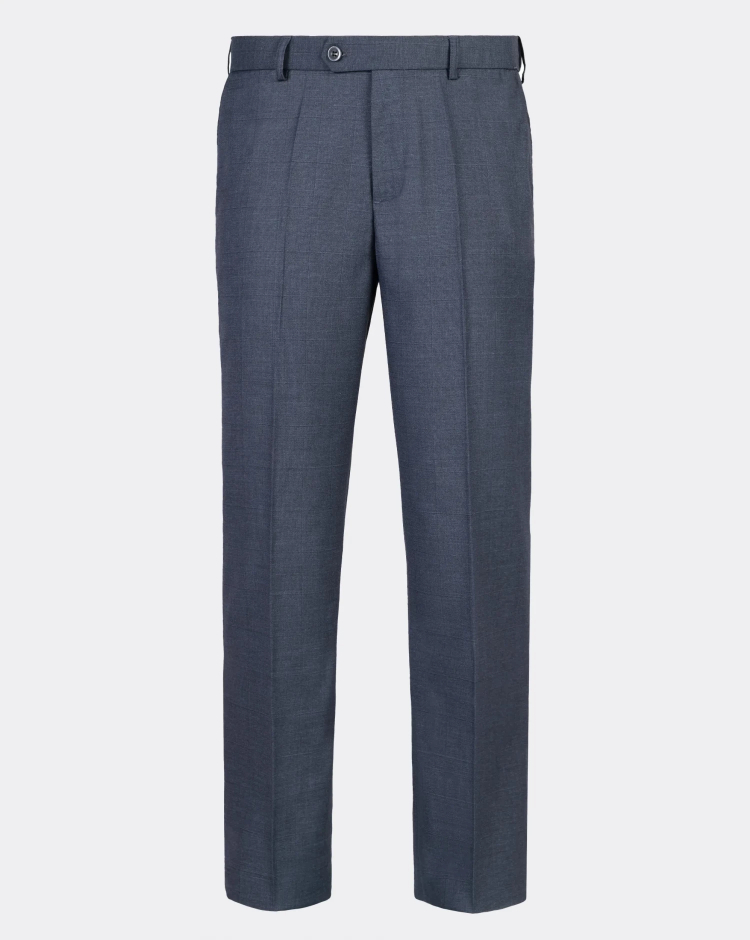 Quần Âu Nam Cạp Chun Màu Xanh Sáng 2018 - Xanh Đậm