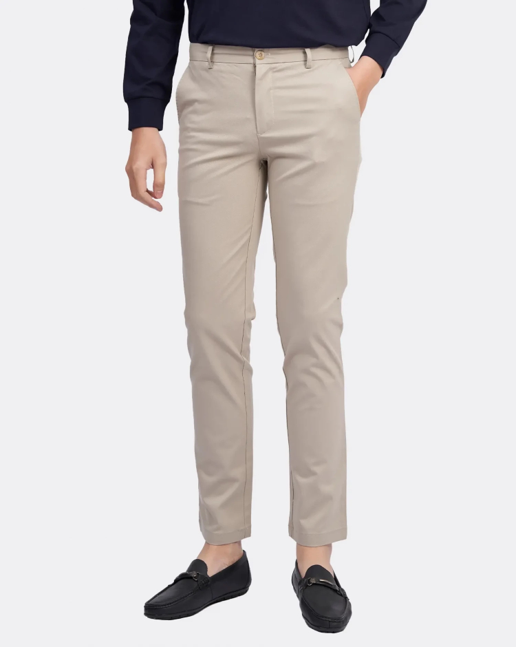 Quần Kaki Nam Dáng Slim 2005 - Vàng