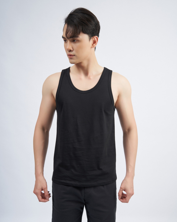 Áo Ba Lỗ Nam 3002B Đen