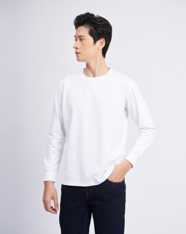 Áo Giữ Nhiệt Nam 2001 Trắng