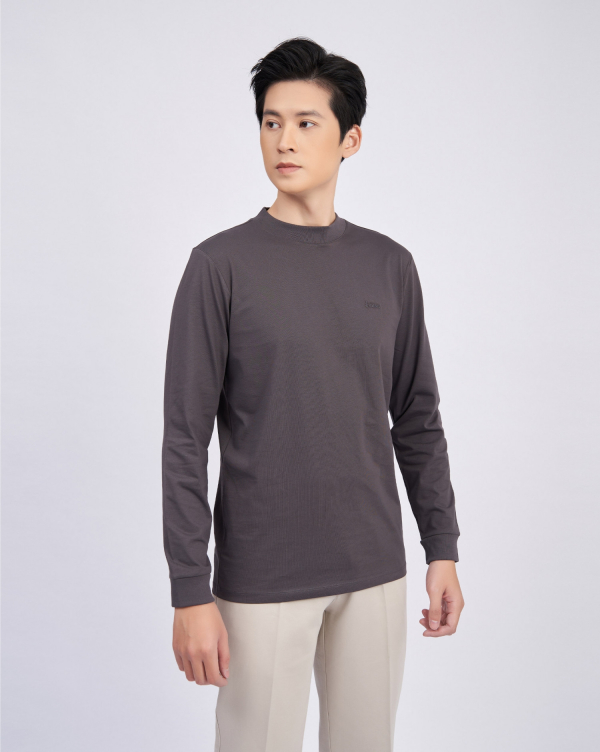 Áo Giữ Nhiệt Nam 2004 Xám Đậm
