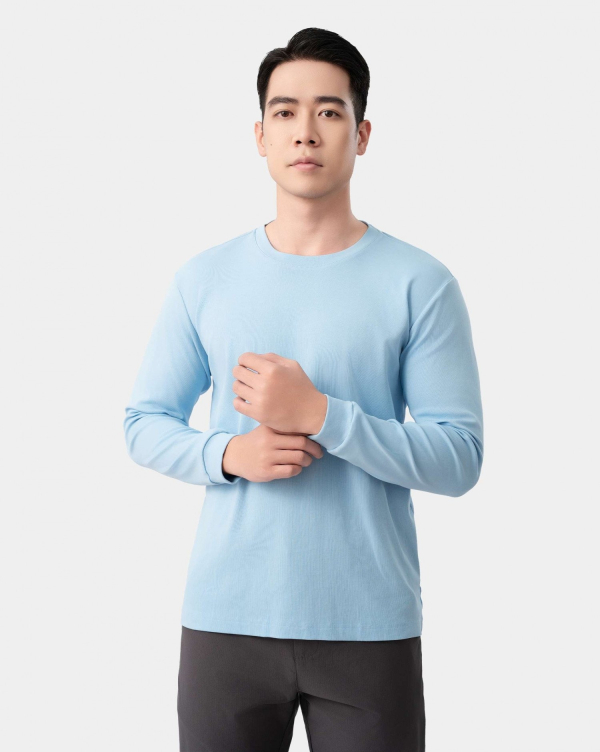 Áo Giữ Nhiệt Nam 4002 Xanh Da Trời