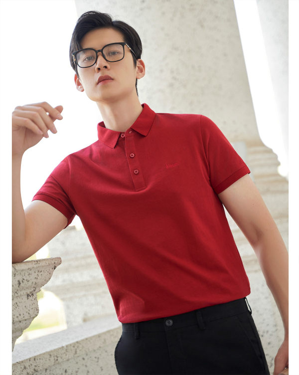 Áo Polo Nam Cotton 2010-2011-2012-2013-2014 Đỏ